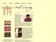 Tablet Screenshot of laotextiles.com